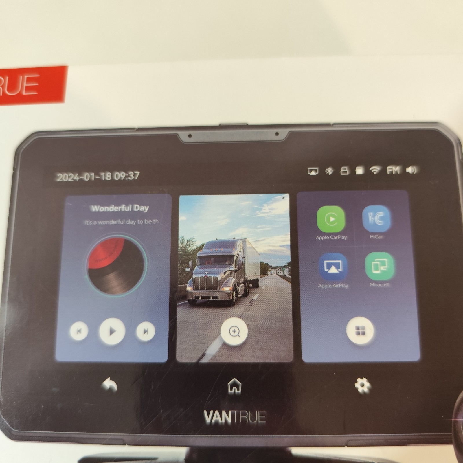 Vantrue P1 Pilot 1 – 7″ Touch Portable Wireless Car Display with Rearview Camera