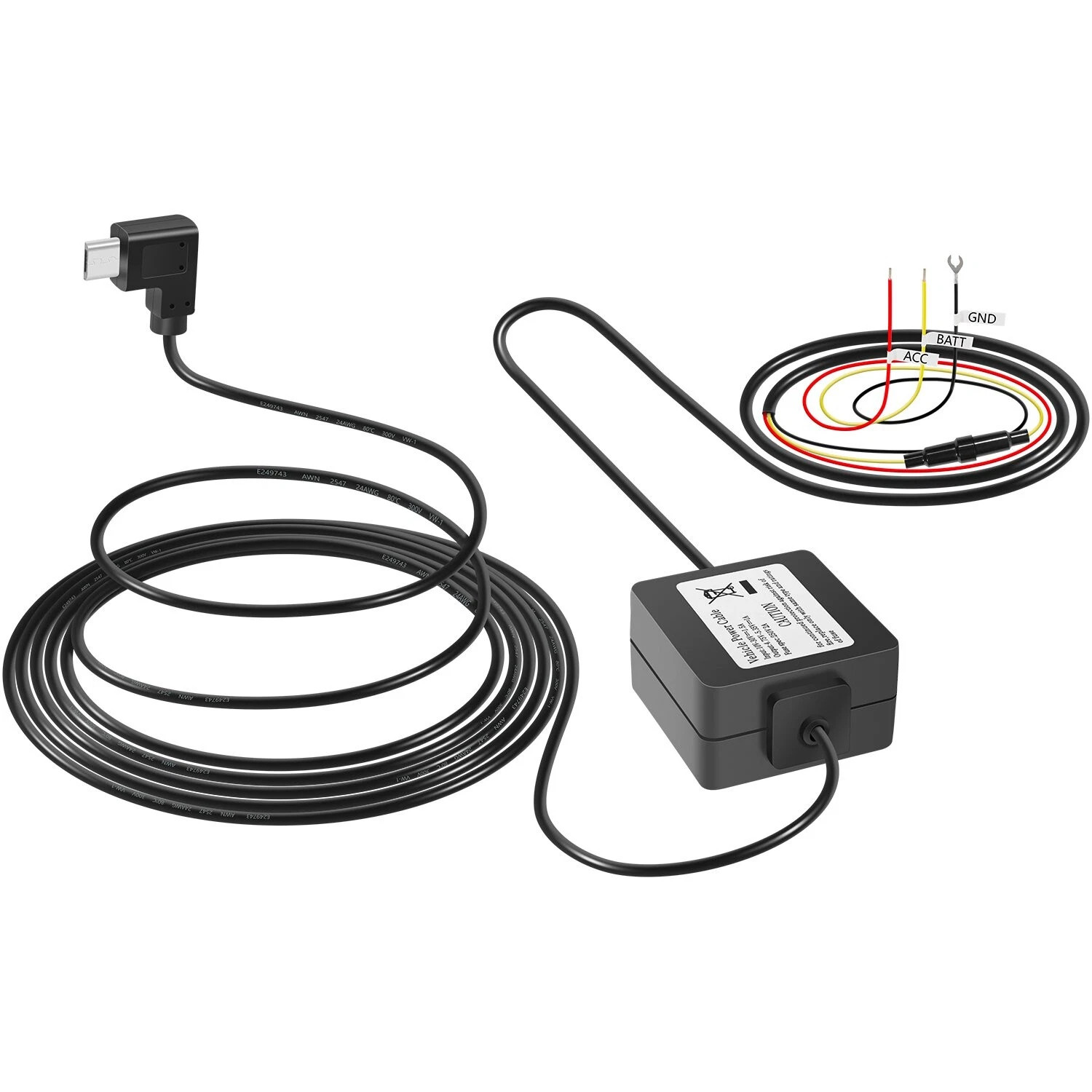 010-12530-03 Parking Mode Hardwire Power Cable Fit Garmin Dash Cams 45 46 55 65W