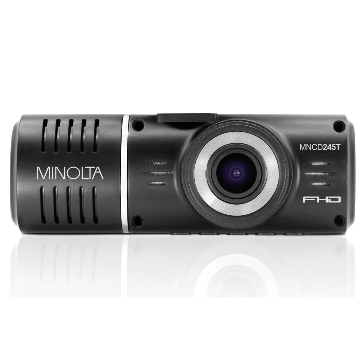 Minolta MNCD245T 3-Channel 1080p Car Camcorder w/Rear Camera