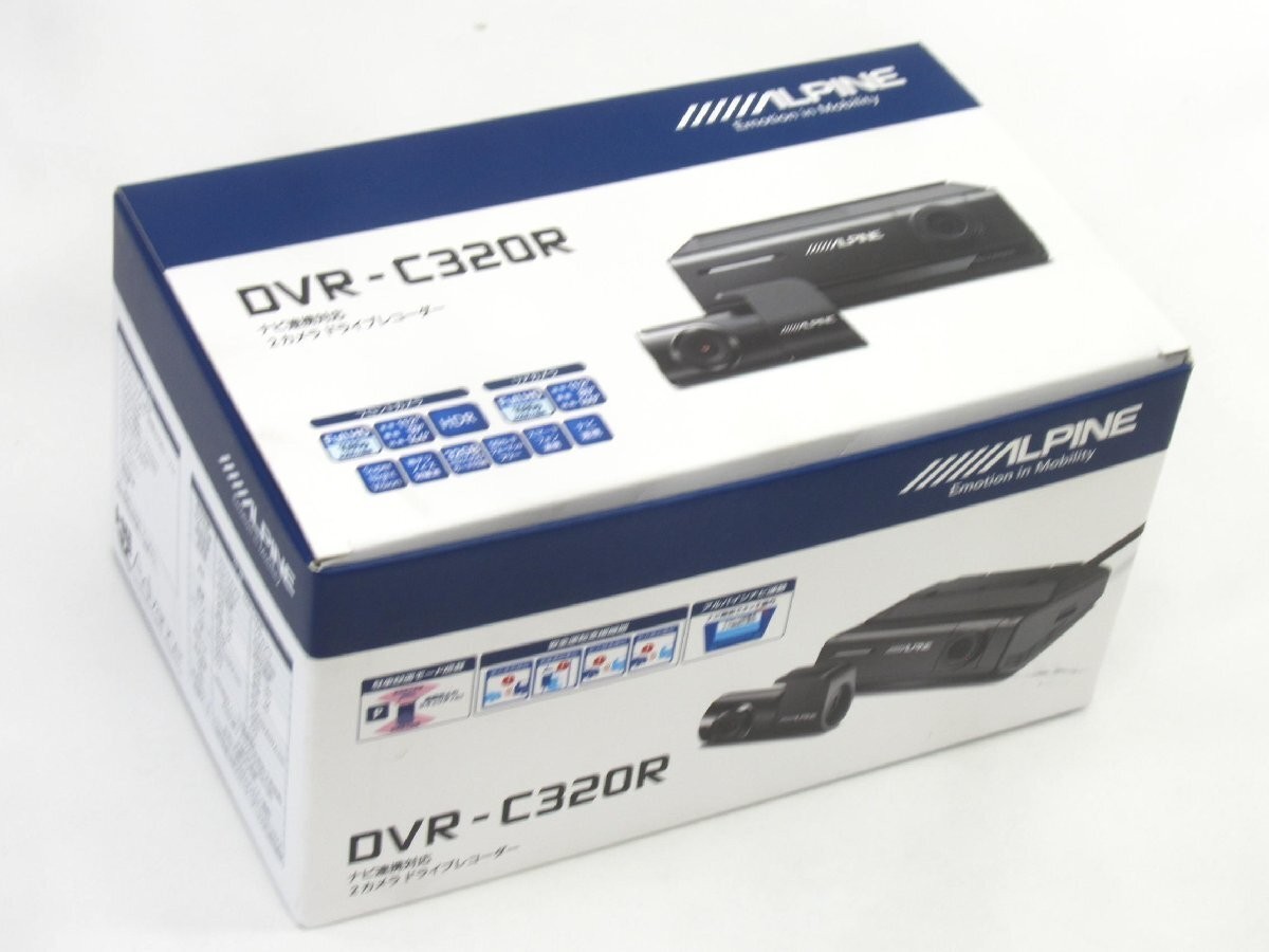 Alpine DVR-C320R Stealth Dash Camera with WiFi & GPS Japan
