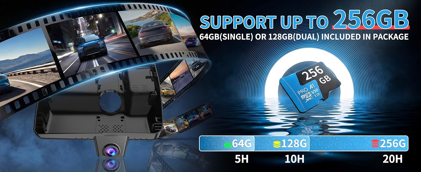 Dash Cam for Hyundai Ioniq 6 2023-2025 | Hidden Front Camera | WiFi App Control