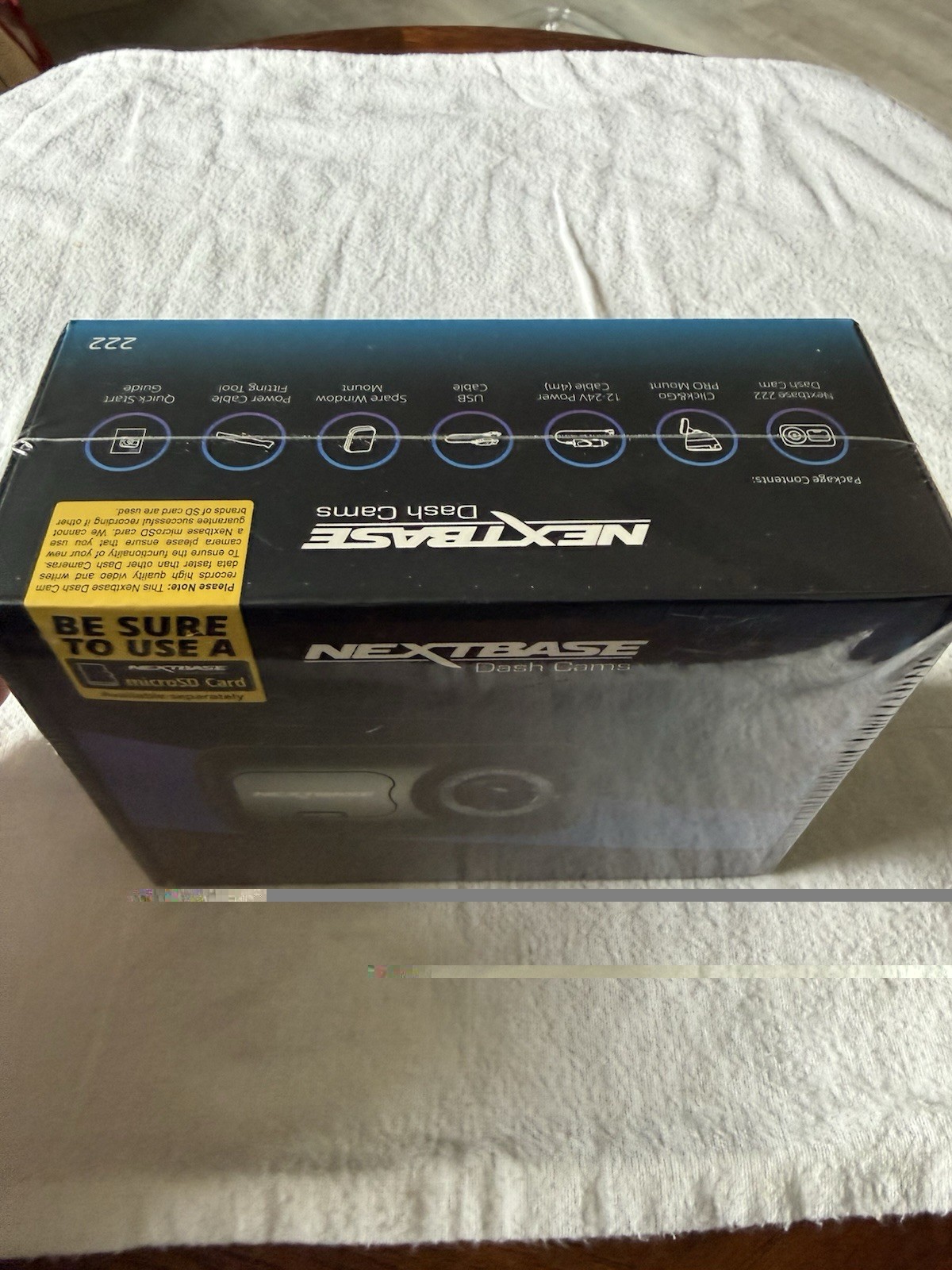 for a Nextbase 222 Compact Dash Cam, which records in 1080p Full HD