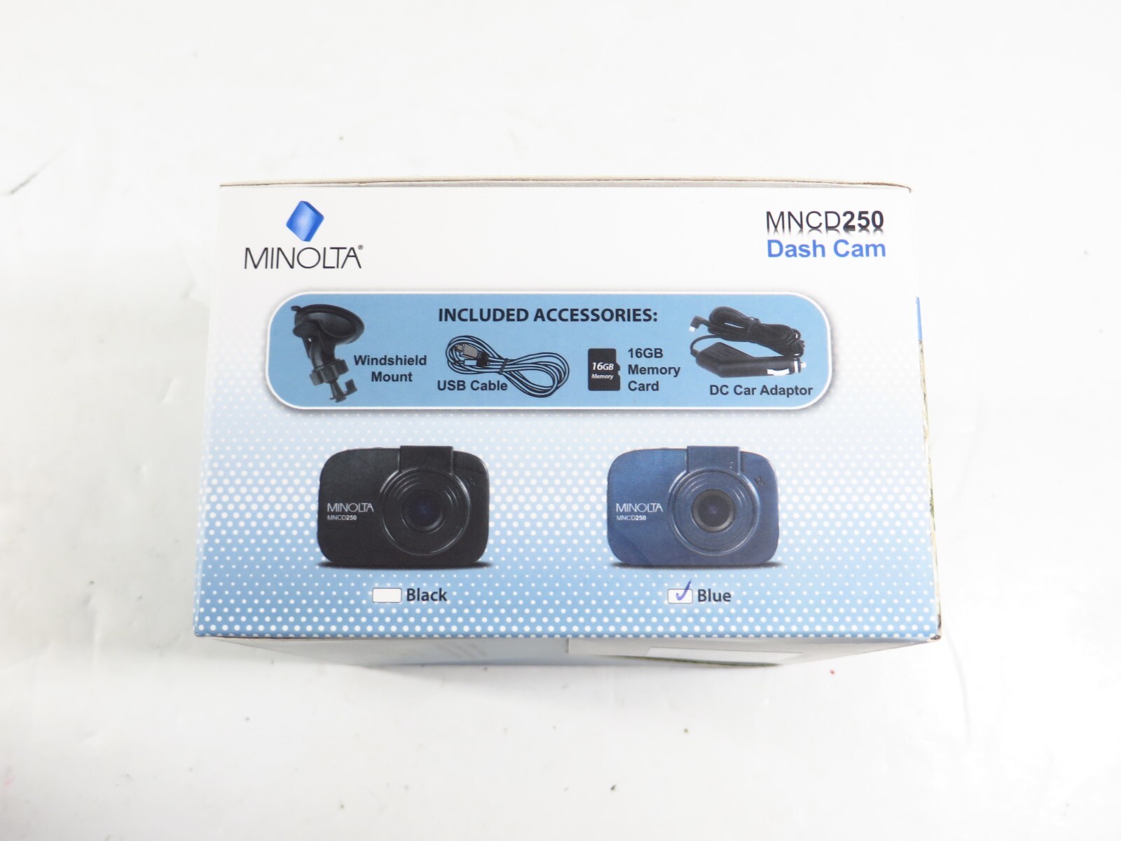 New Minolta MNCD250 Full HD 12MP 2.2″ LCD Screen Dash Cam #MNCD250