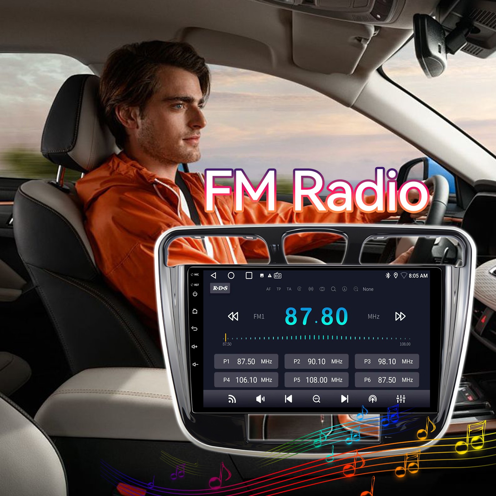 Chrysler 200 (2011-2014) Android 13 CarPlay Stereo with GPS, Touchscreen Radio