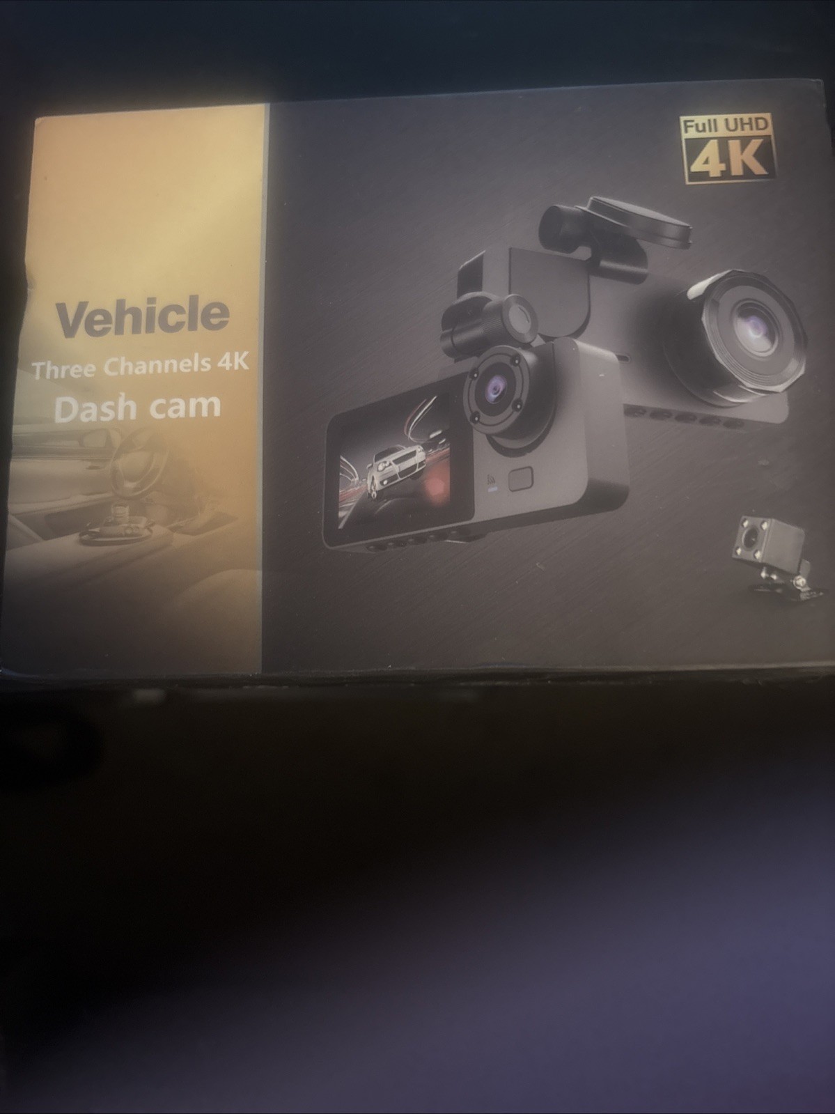 Three Channel 4K Dash Cam – Full UHD