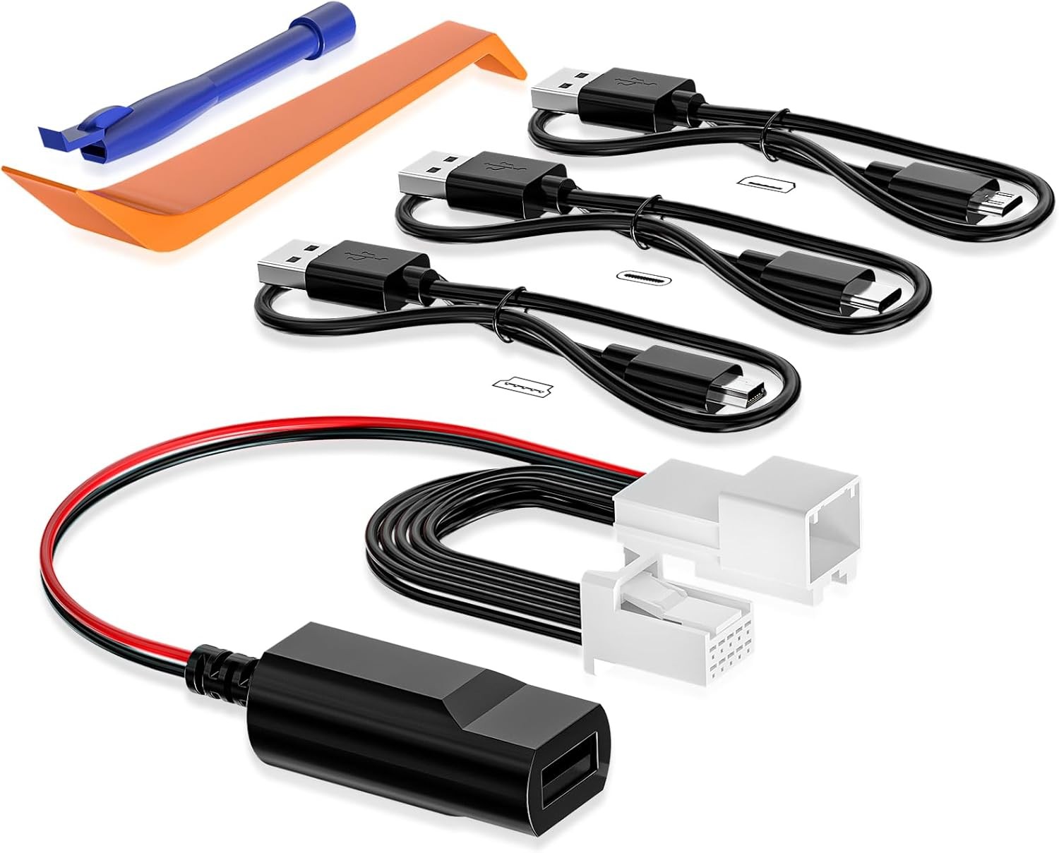 Dash cam Power Adapter 10-pin Type B Compatible with Select Toyota, Lexus, Su…