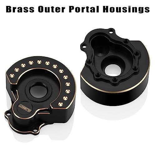 Brass Heavy Weight Front & Rear Outer Portal Housing Outer Portal Housings