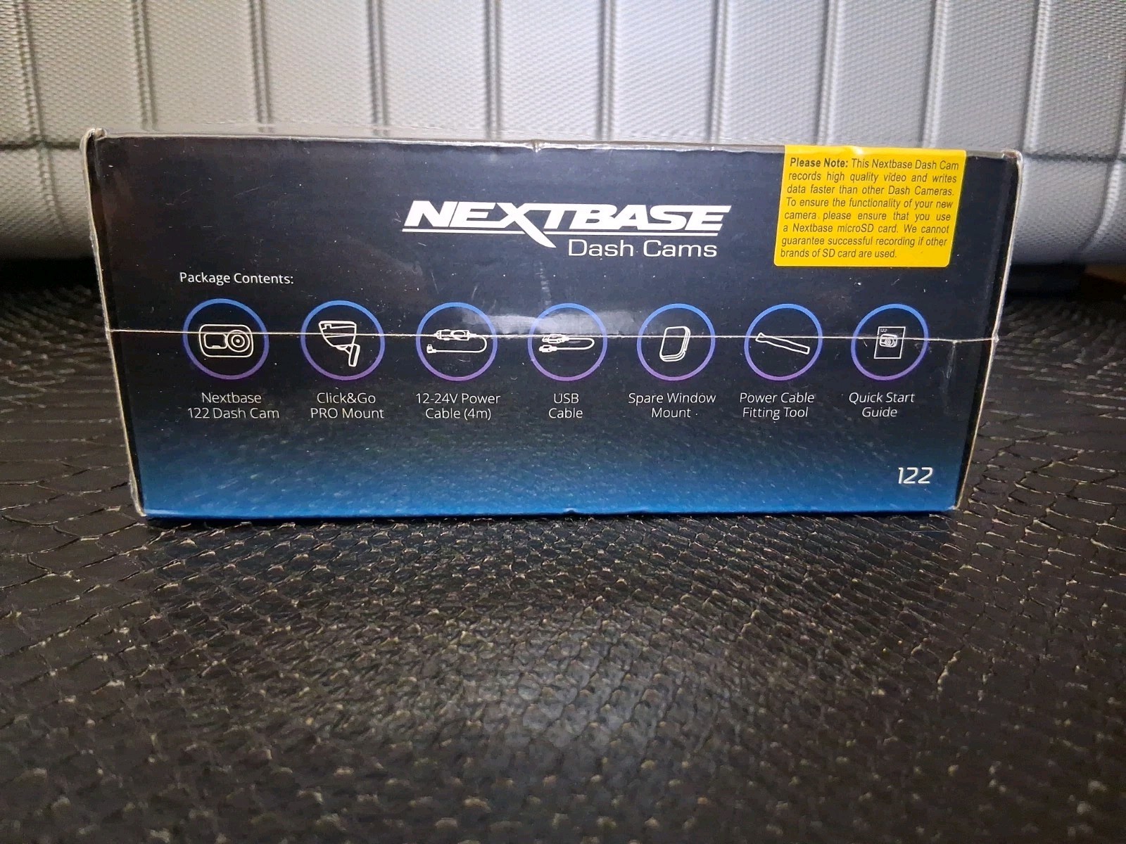 Nextbase Dash Cam 122 Model NBDVR122 Brand New Sealed In Box