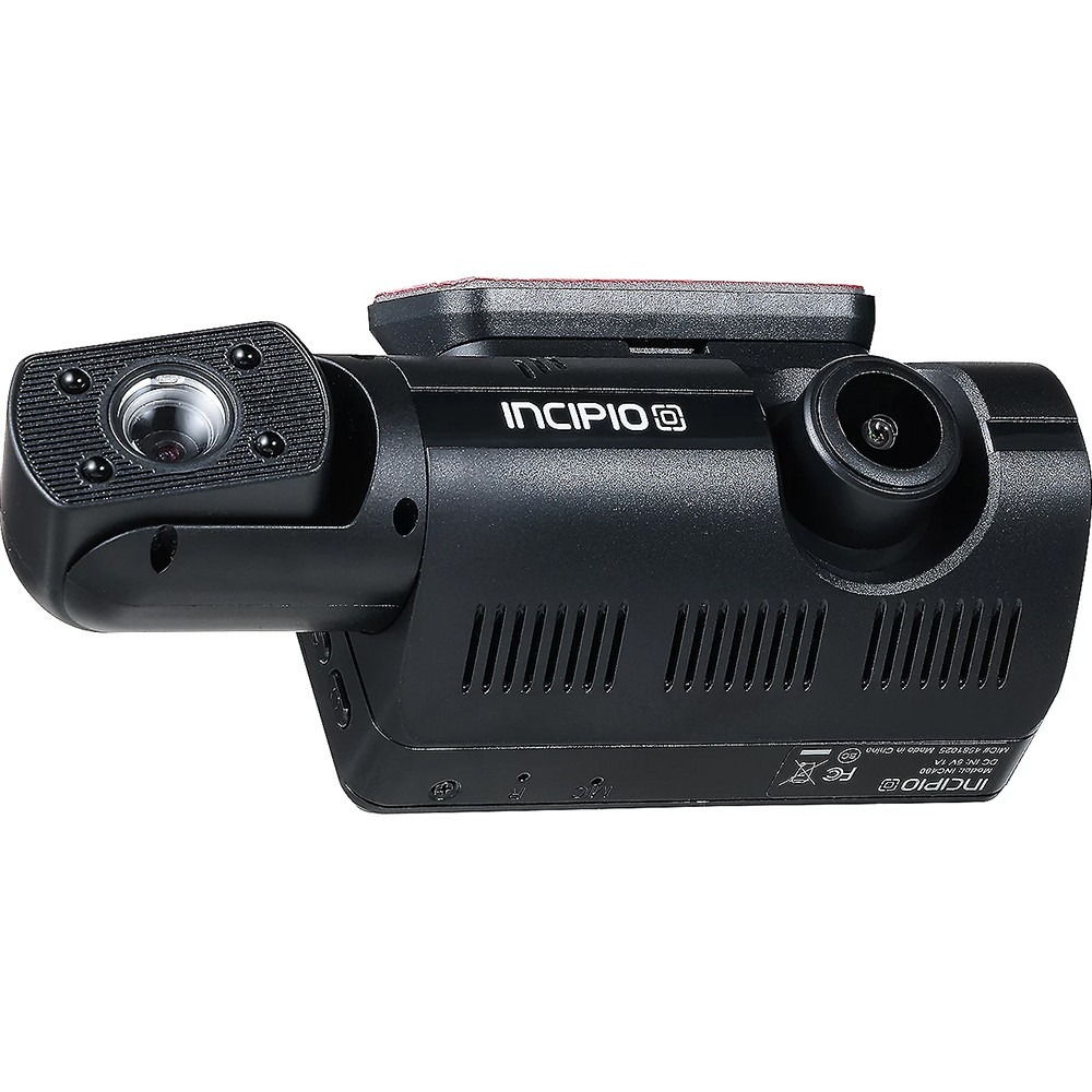 Incipio DashSense Duo 4K Smart Dashcam INC480BLK Front & Interior Camera