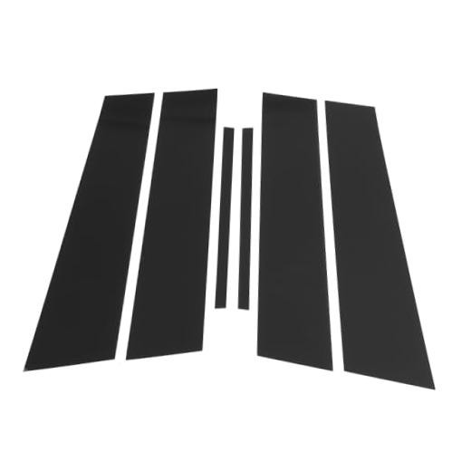 Door Pillar Window Trim for Chevy Cruze 2016-2019 Black Front Rear Left Right