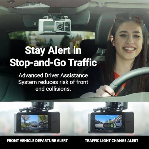 ARC Dash Cam 2K QHD Front and Rear, Wi-Fi, GPS, Touchscreen | 32GB ARC 2CH