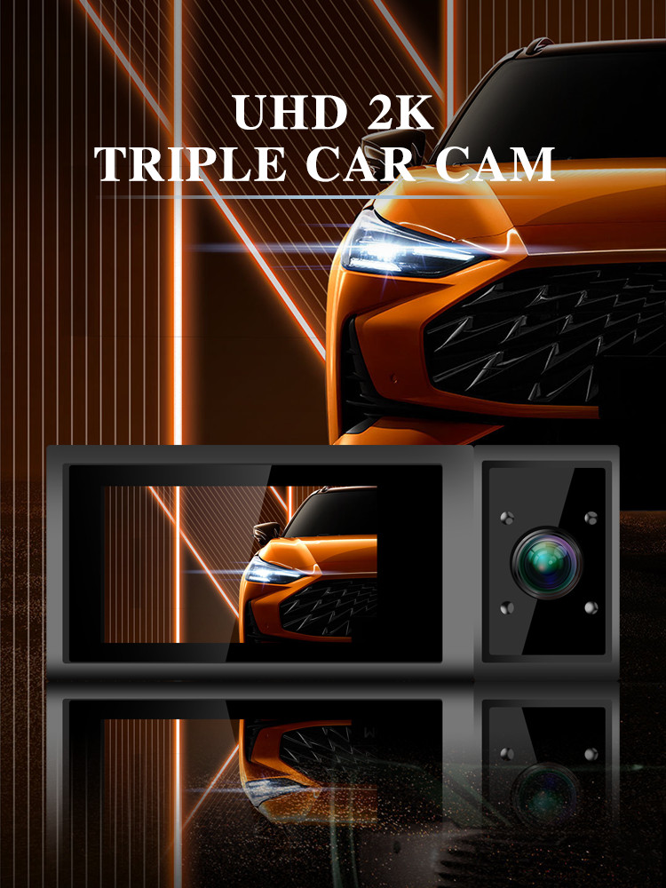 Car Camera 4K Dashcam Front and Rear Dual Camera 4K Wireless Dash Cam Brand New