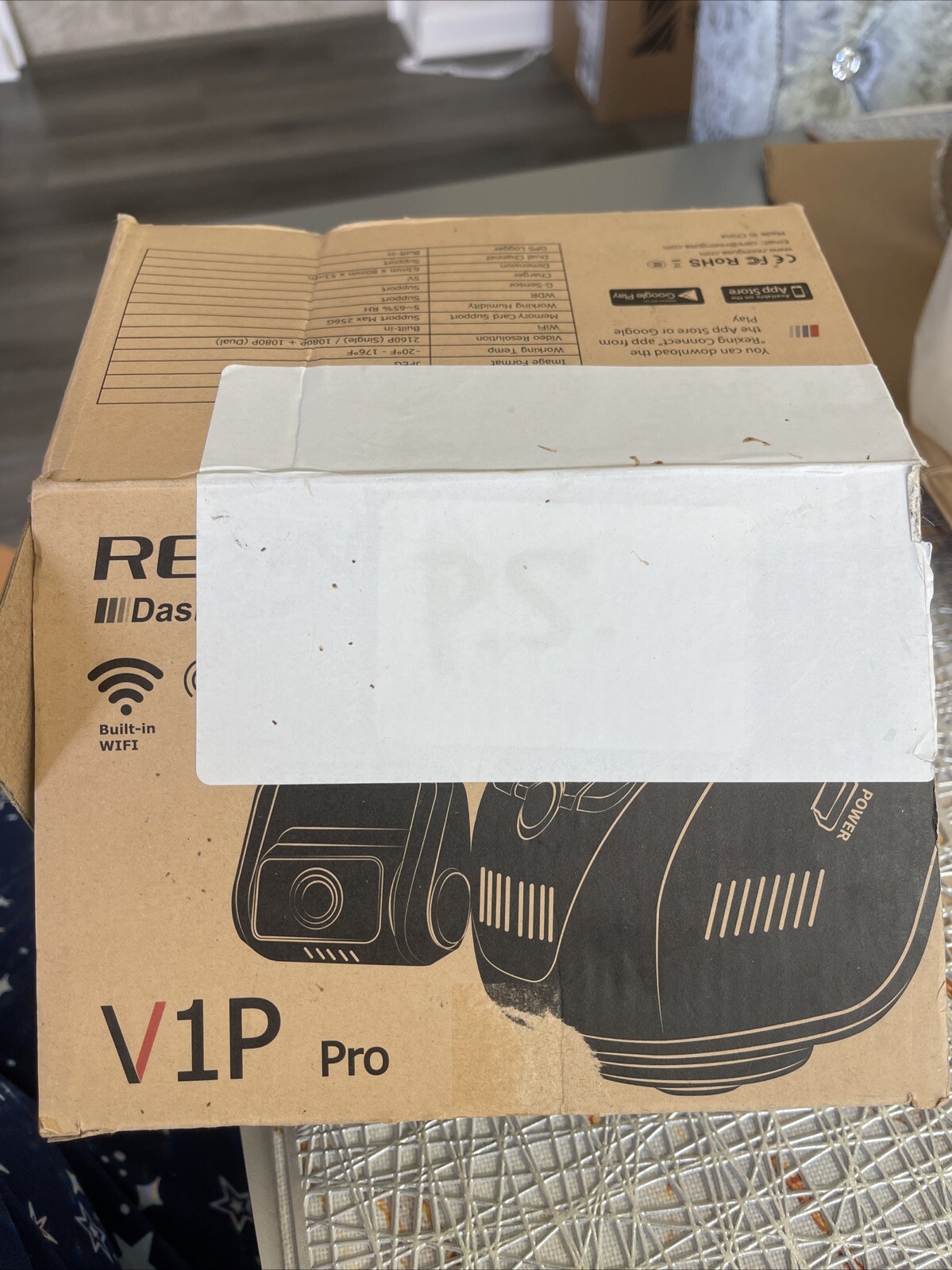 Rexing V1p Pro 1080P Dual 170 Degree Wide Angle Wi-fi Built-in