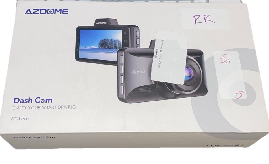 AZDOME Dash Cam – M01 Pro – Open Box Never Installed UNTESTED