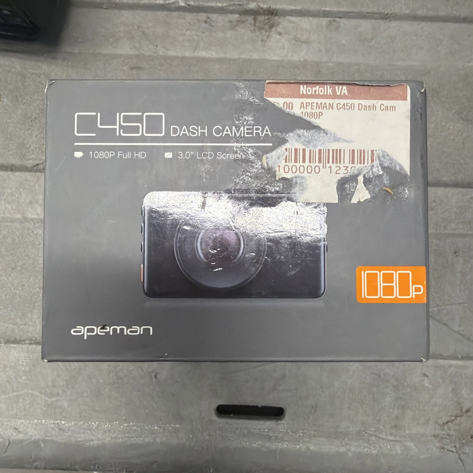 APEMAN C450 Dash Camera New In Box
