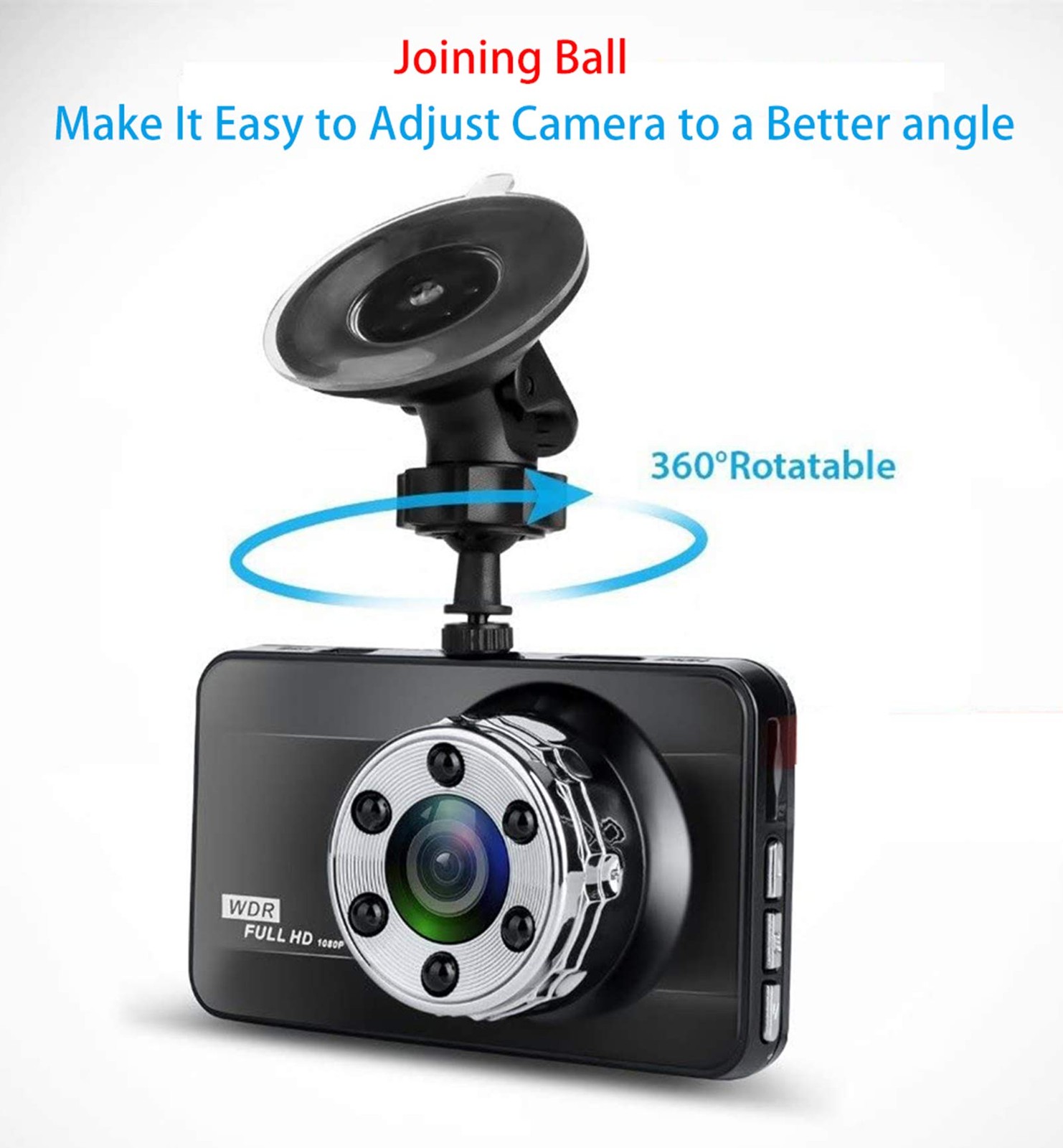 Dash Cam Mount Compatible With Orskey/boogiio/apexcam/ajvvf Dashcam Suction Cup