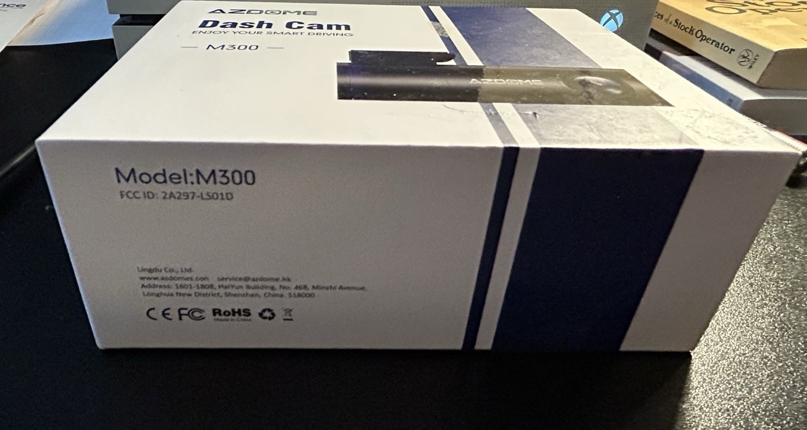 Azdome M300 Dash Cam And 128 GB SD Card