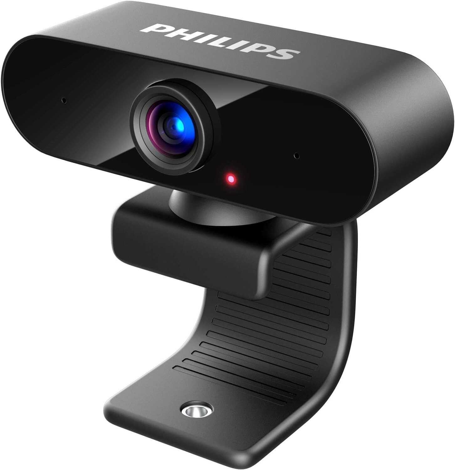 Philips Webcam with Microphone. USB Computer Camera. Plug & Play – 360° Rotation