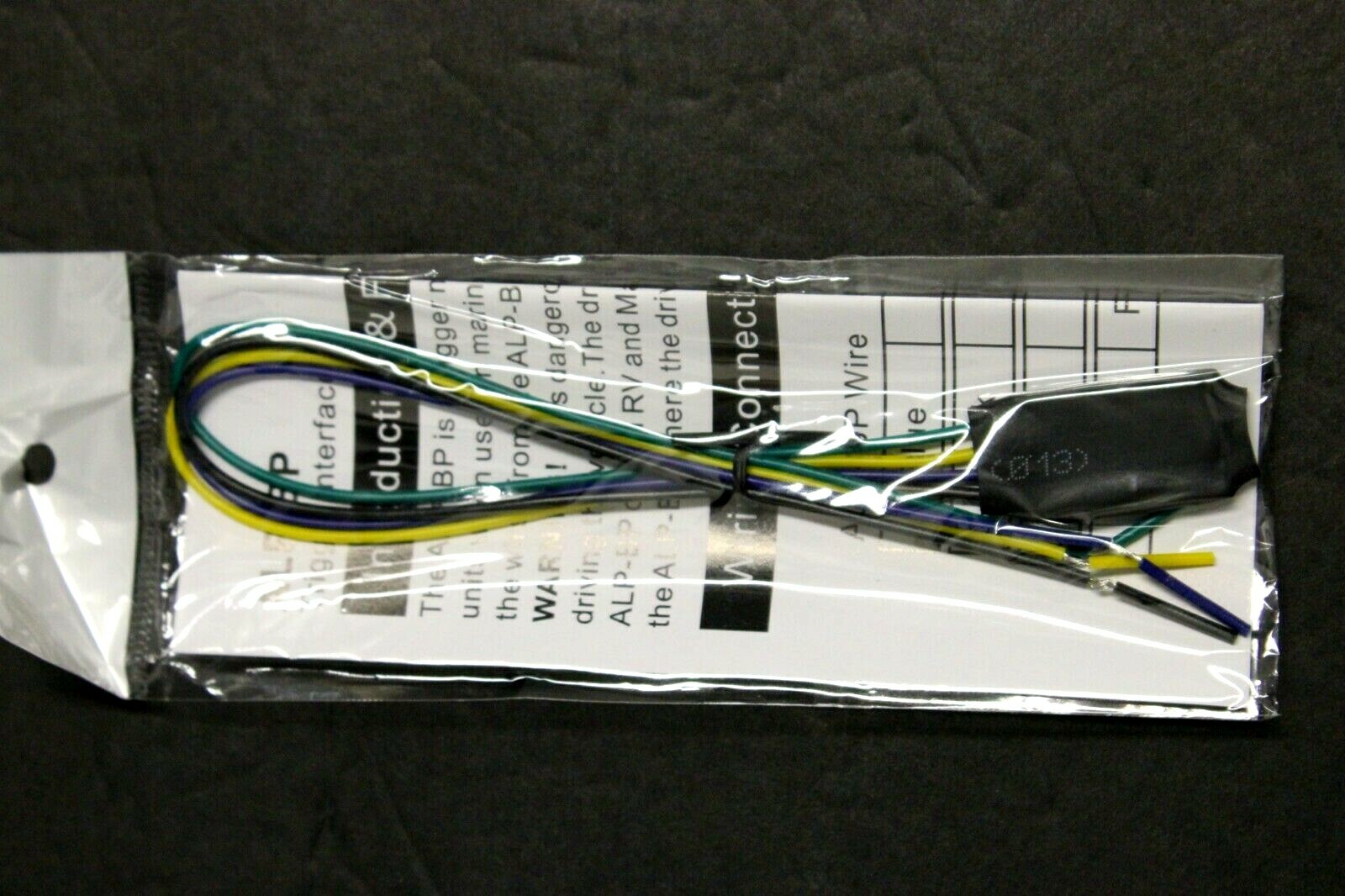 Brake Bypass For Alpine Kenwood Pioneer Video In Motion EASY INSTAL 3 wires bp