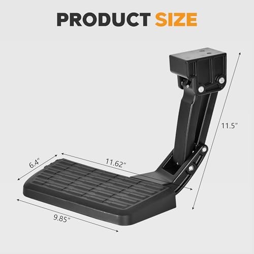 75306-01A Rear Bed Step Compatible with 2009-2018 Dodge Ram 1500, Ram