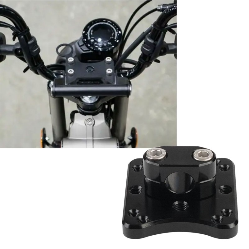 12Mm Position Mount Bracket Heavy Duty Metal Black Position Clamp Bar for