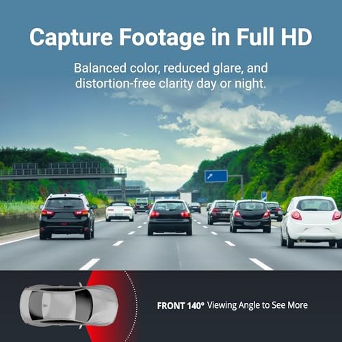 Dash Cam, F70 PRO – 1080p FHD, Wi‑Fi, Smart Parking Mode with Super Night