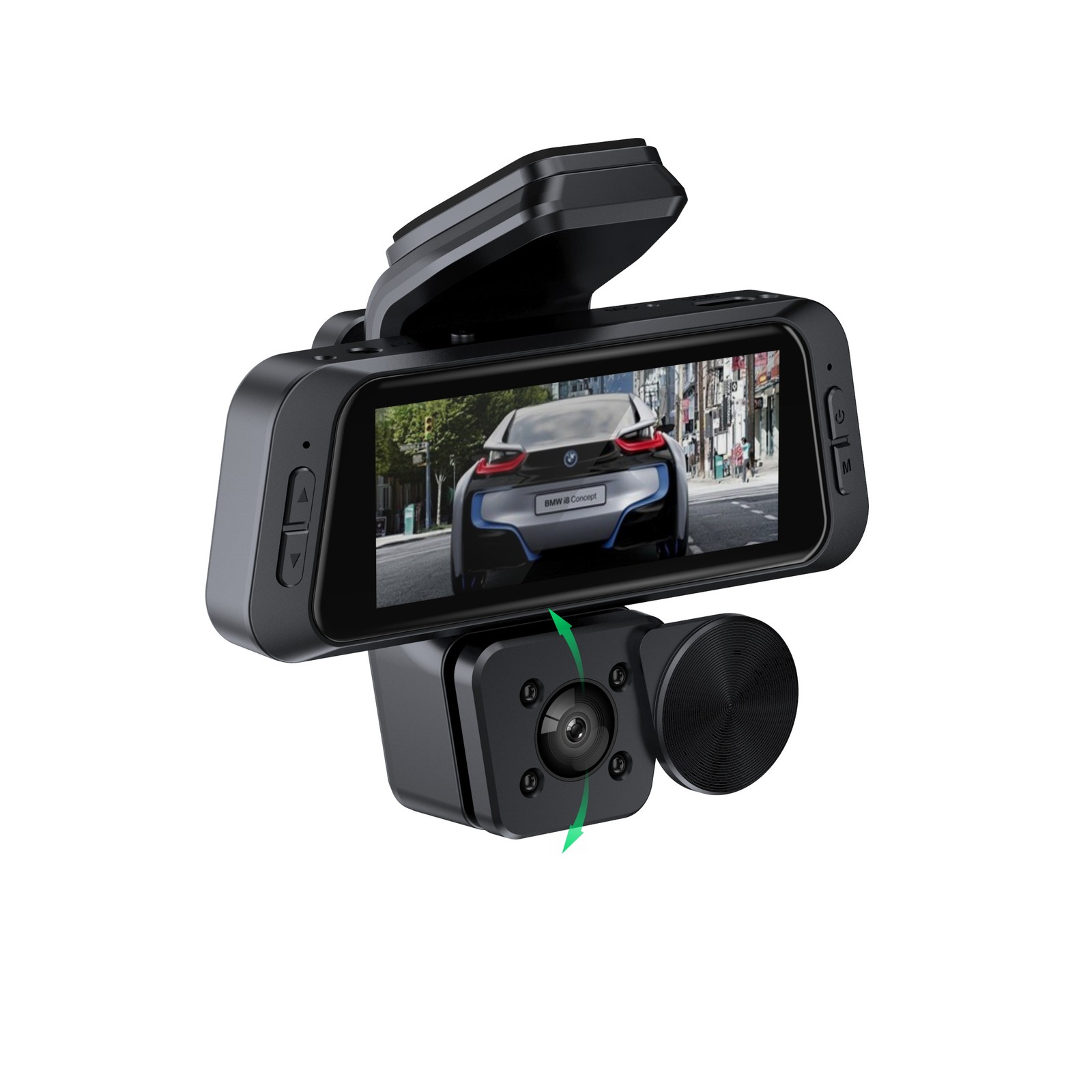 Dash Cam Car DVR Rearview 1080P Dual Lens HD 2″ Video Recorder Camera G-Sensor