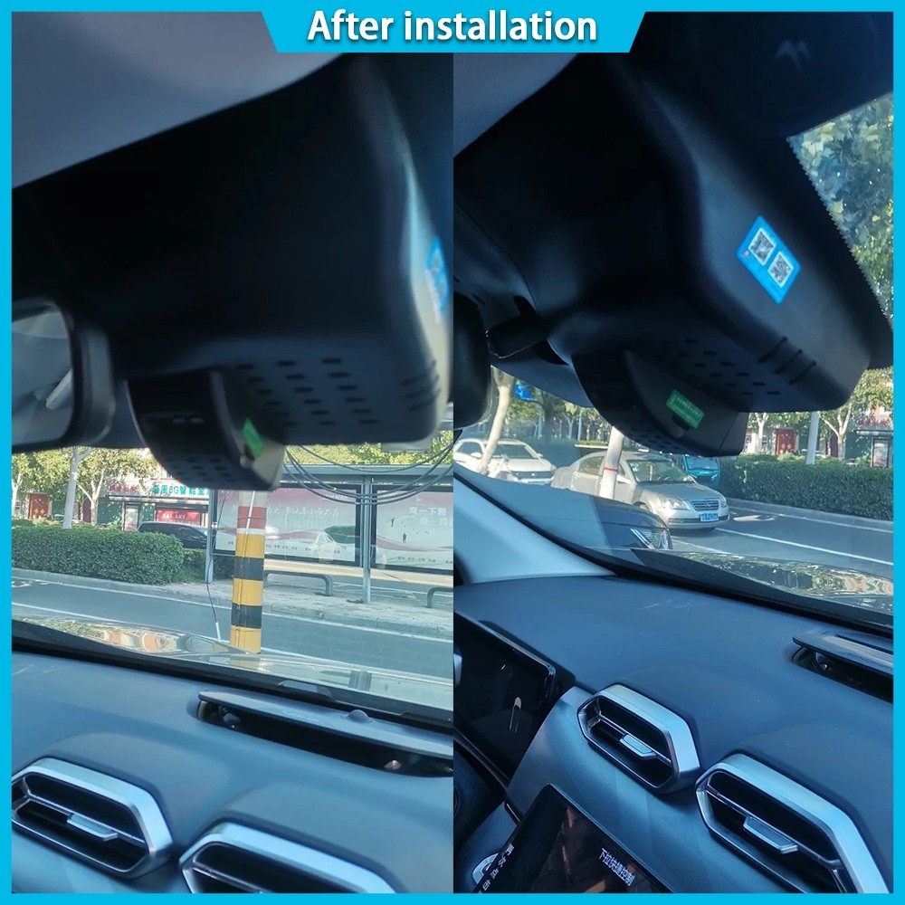 for Dongfeng Mage Aeolus L7 Haohan Hedmos 06 4K Video DVR Dash Cam Front Camera