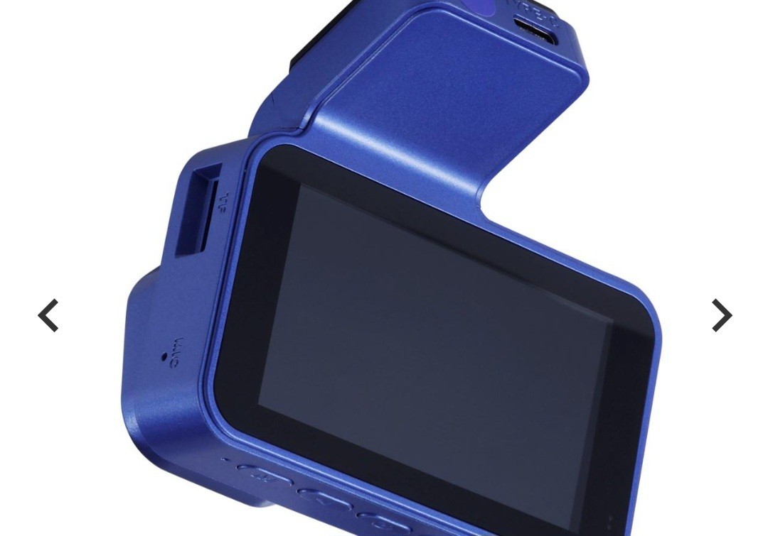 Vivitar AI Drive Cam 4K HD Two-way Dash Cam Blue Built in WiFI & GPS