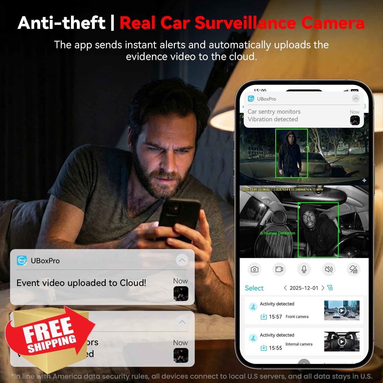 IIWEY 4G LTE Dash Cam 2K+1080P