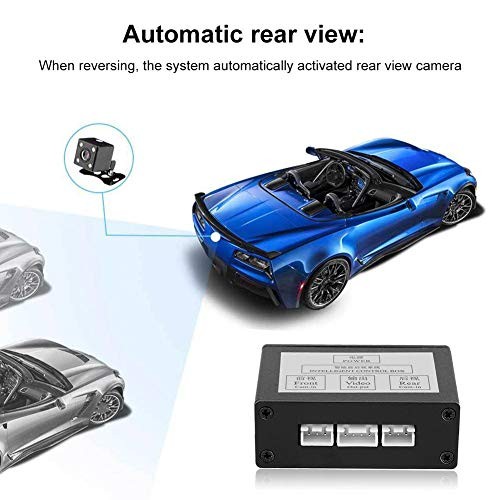 Car Front View Camera Switcher Smart Converter for Parking Rear View Video