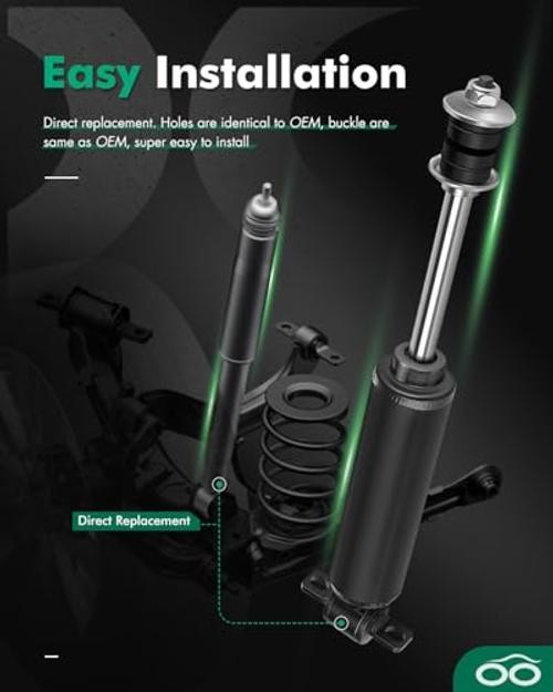 Front Rear Shocks 4pcs for Chevy Express 2500 RWD AWDshock absorbers | Front