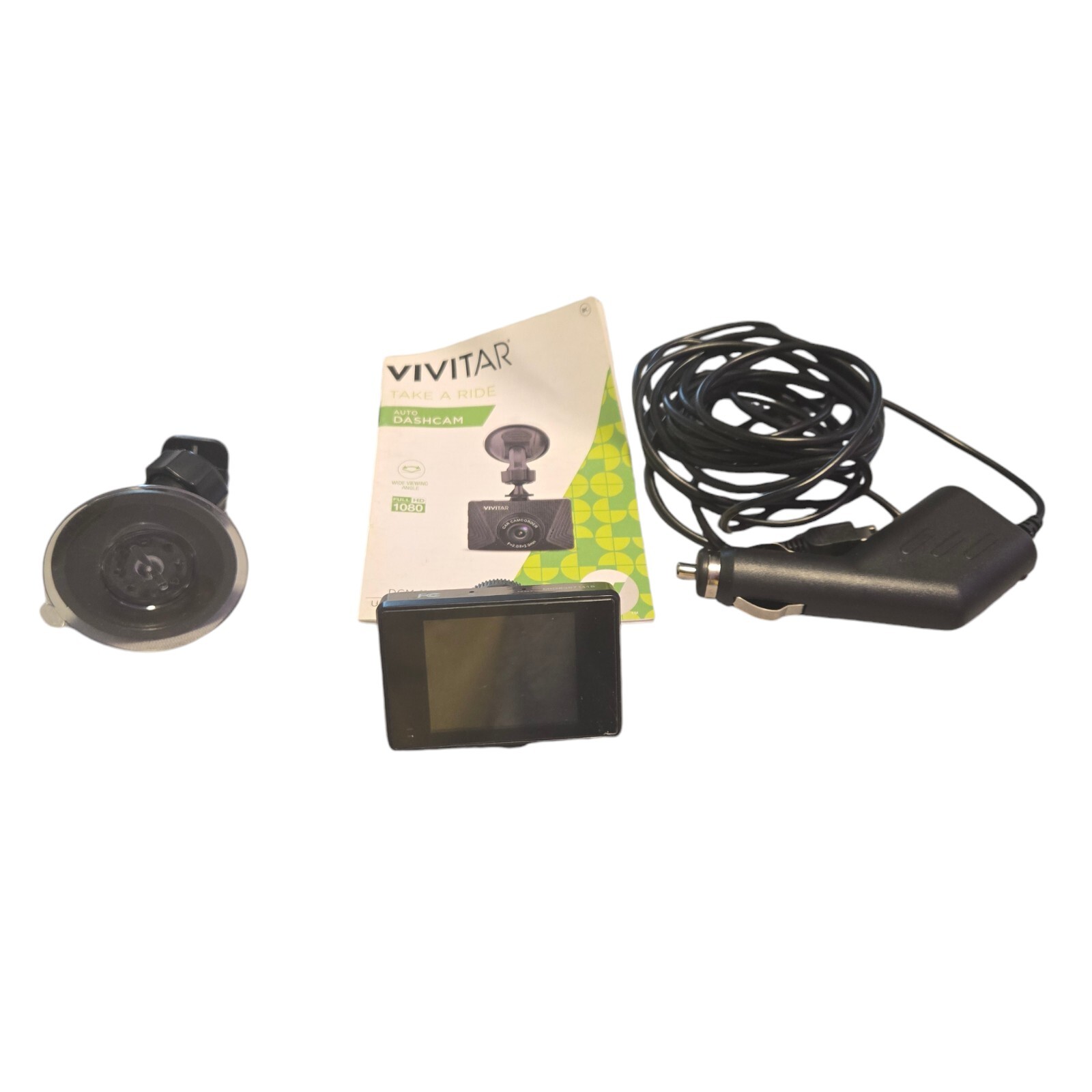 Vivitar Auto Dashcam Video Recording Mountable Wide Angle 1070HD Incident Detect