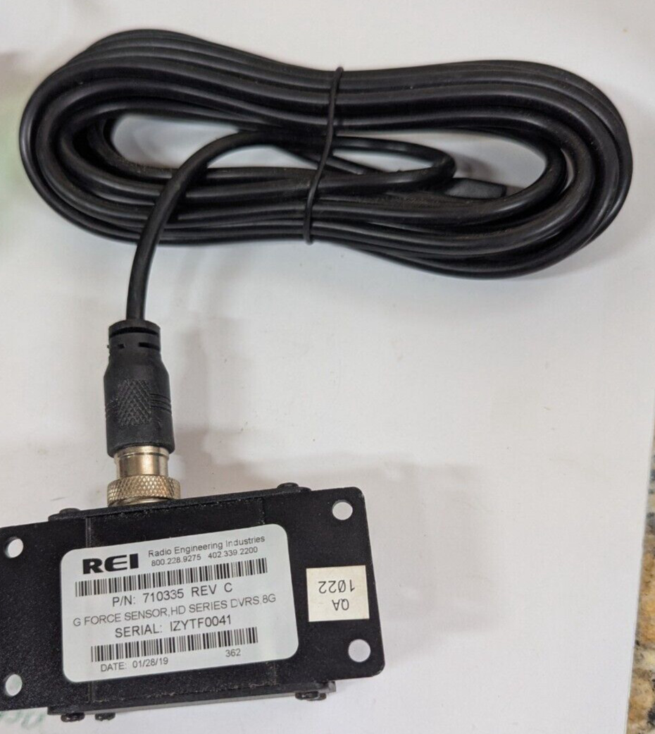 REI 710335 8G HD SERIES DVRS G FORCE SENSOR
