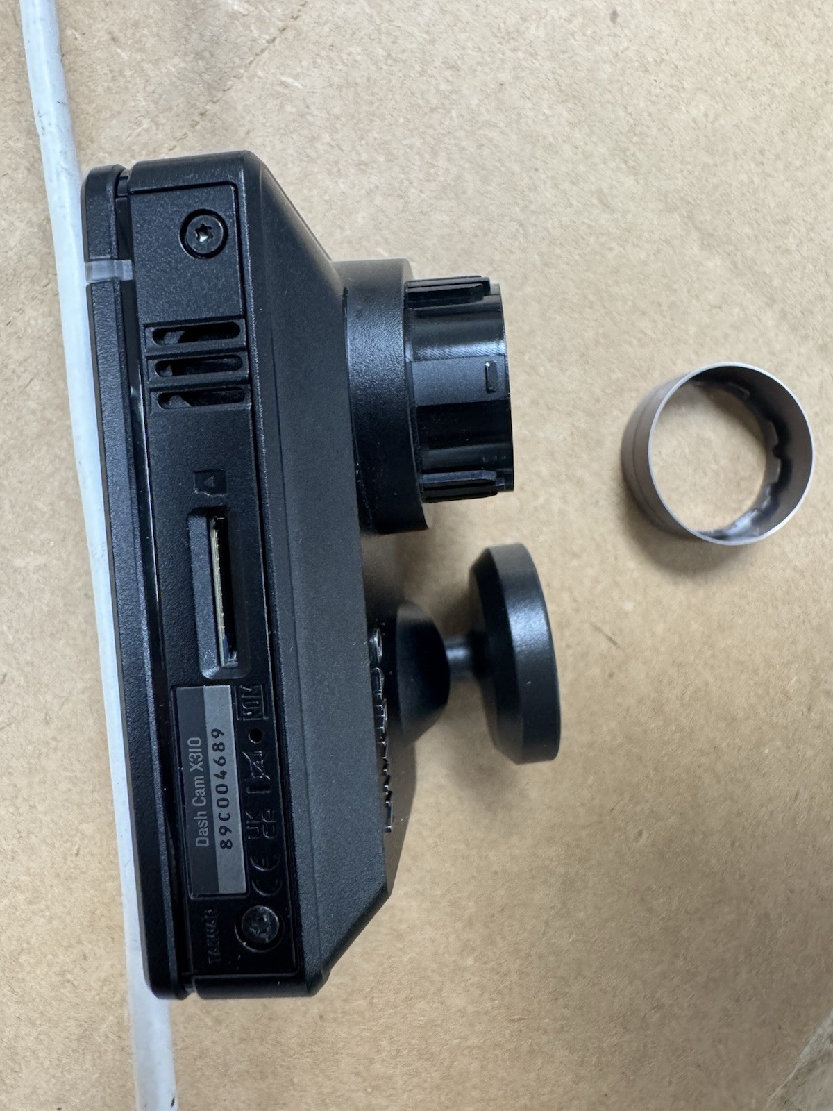 Garmin Dash Cam X310 010-02860-00 4K Ultra HD Dash Cam -for parts- actual pics
