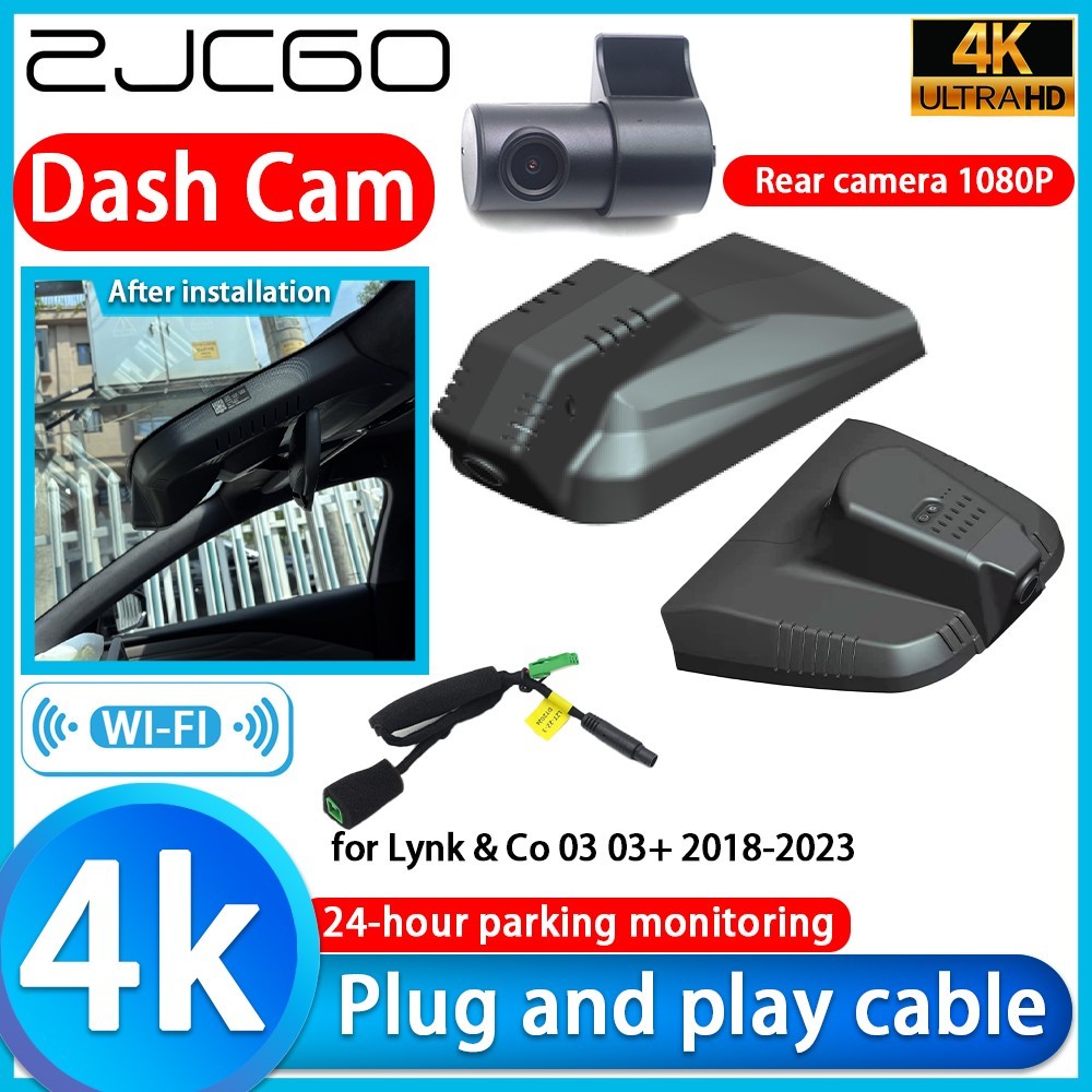 for Lynk & Co 03 03+ 2018-2023 OEM 4K Wifi DVR Dash Cam Camera Video Recorder