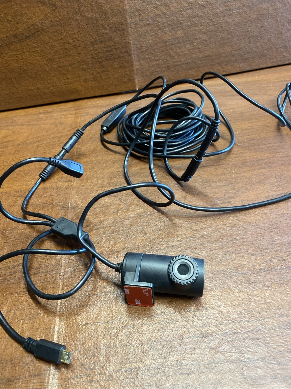 Dash Camera Black Dual Channel Rear Wide-Angle Cam Unit Only- Untested Good Cond