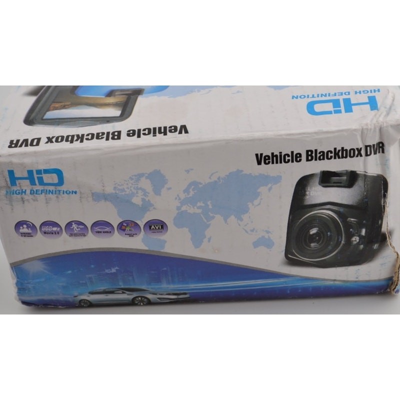 Vehicle Blackbox Full HD 1080p DVR Dash Camera Recorder Night Vision Open Box