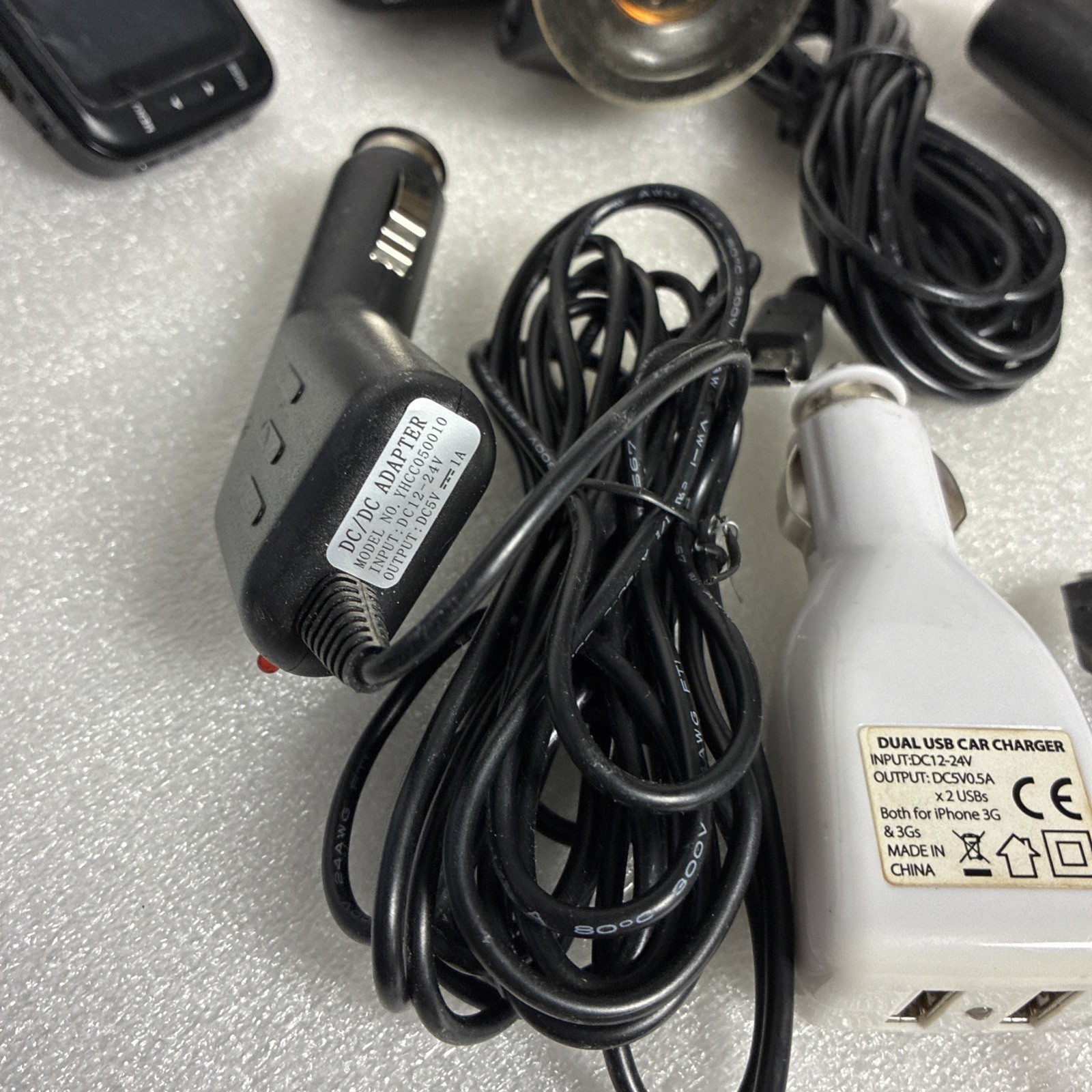 Lot Of 2 Portable Car Camcorder Dashboard Cameras 2- 32GB Micro SD Cards