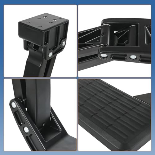 Rear Bed Step Compatible with 2009-2018 Dodge Ram 1500 10-18 Ram 2500 3500