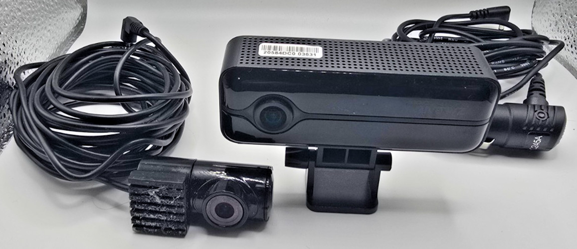 Zalman Car Dash Cam – Front and Rear Cameras With Manual *KOREAN* AS IS