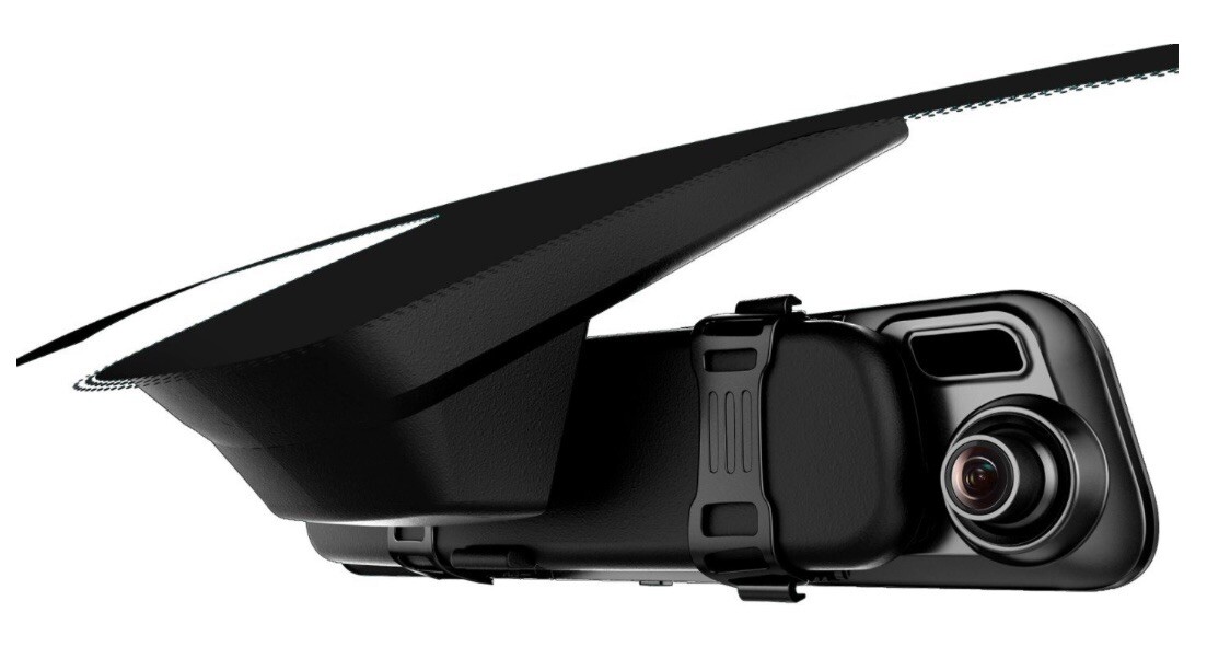 NEW Rexing M2 2K Front and Rear Mirror Dash Cam with Smart BSD ADAS GPS – Black