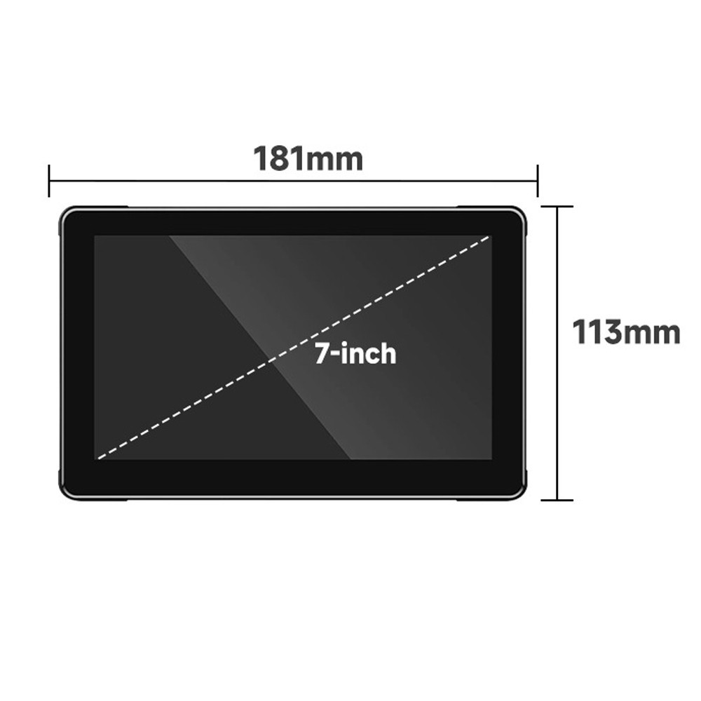 7” Motorcycle Navigation Wireless CarPlay Android Auto Dual Bluetooth / Camera