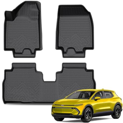 Floor Mats for Chevy/Chevrolet Equinox EV 2024-2025 2026 (Not for Gas), All