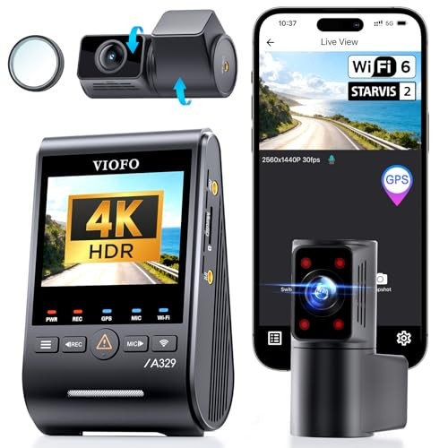 A329S Dash Cam VIOFO 4K STARVIS 2
