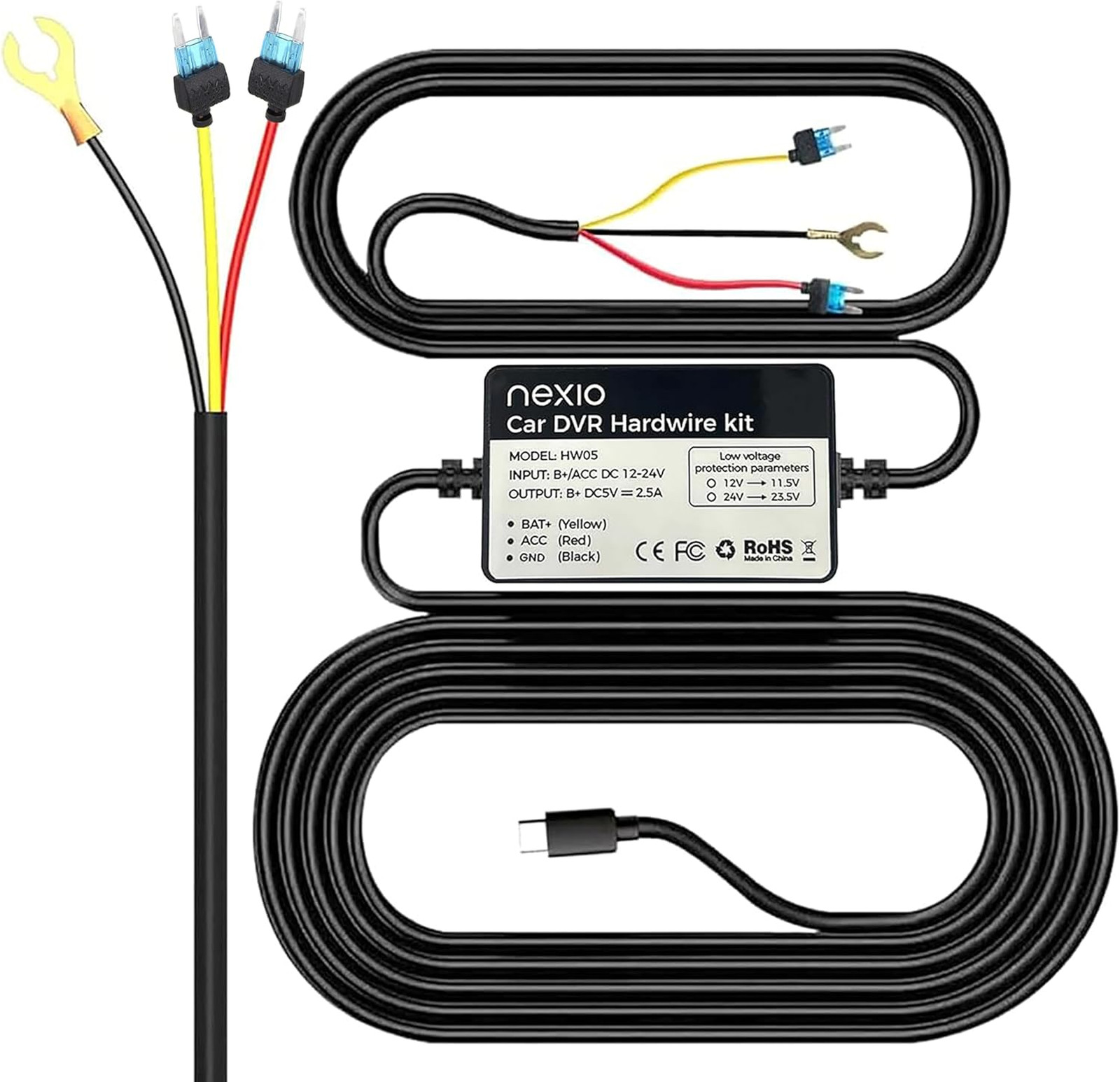 Hardwire Kit Type C Port Compatible with N5Pro M550 Max M660 M300 M550 Pro