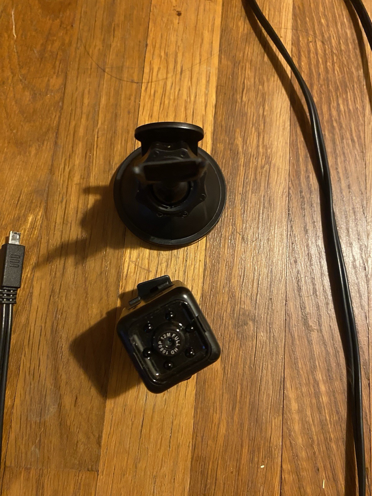 ONN. Mini Action And Dashcam with Mount 32g 8g Memory Cards and microSD adapter