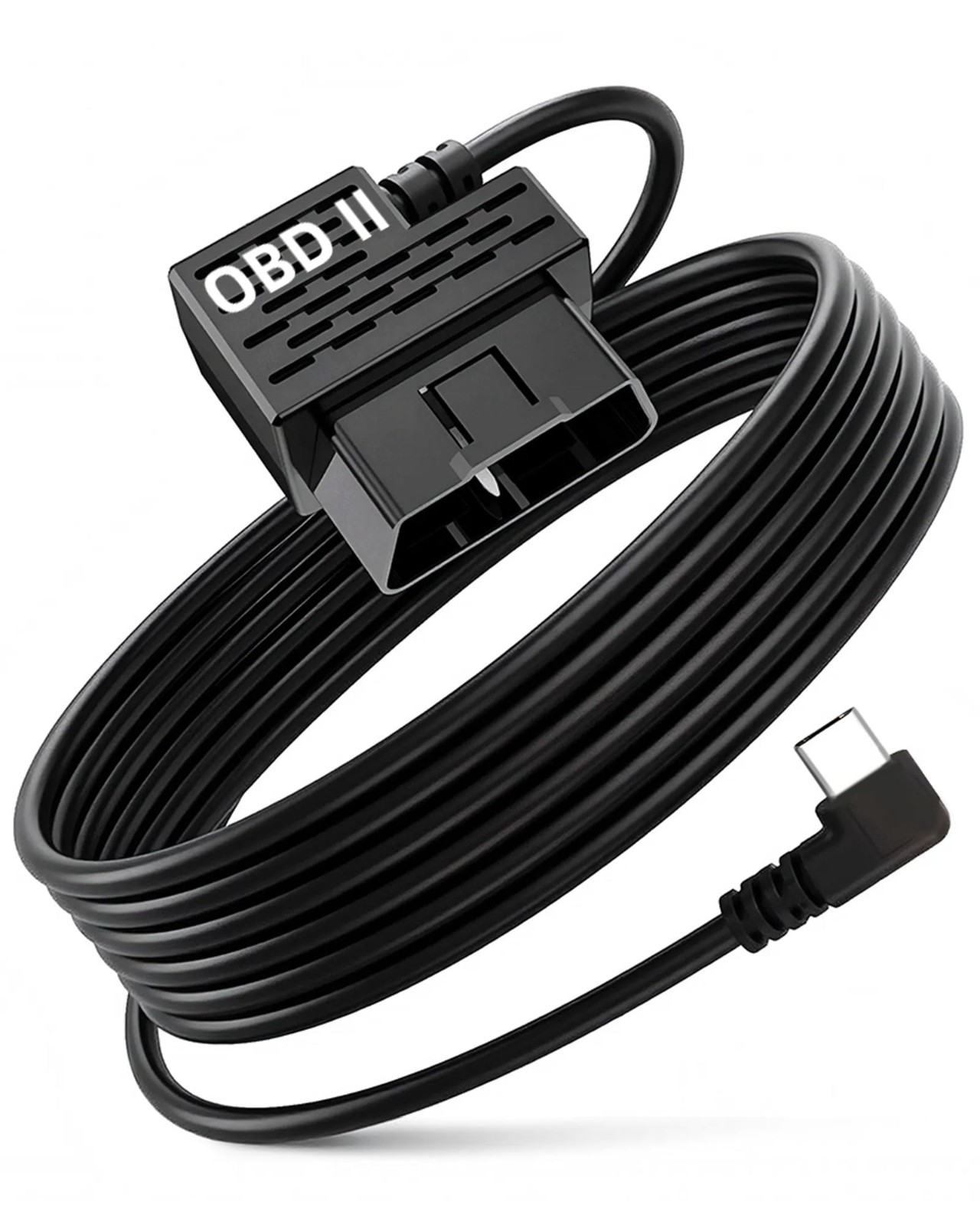 Hardwire Dash Cam Kit USB C – OBD Power Cable, 24H Parking Mode, Low Voltage Pro