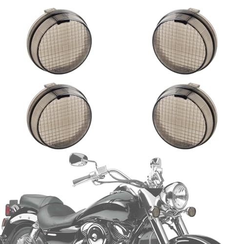 Smoked Turn Signal Lens Cover Front Rear Anti-scratch Turn Signals Lenses