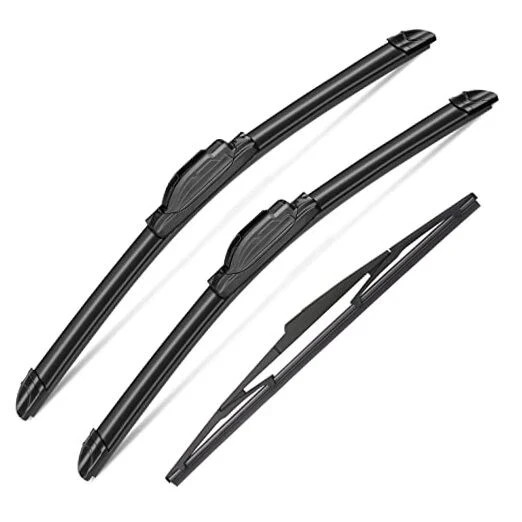 3 Wipers Set for Scion XB 2008 2009 2010 2011 2012 2013 2014 2015, Windshield